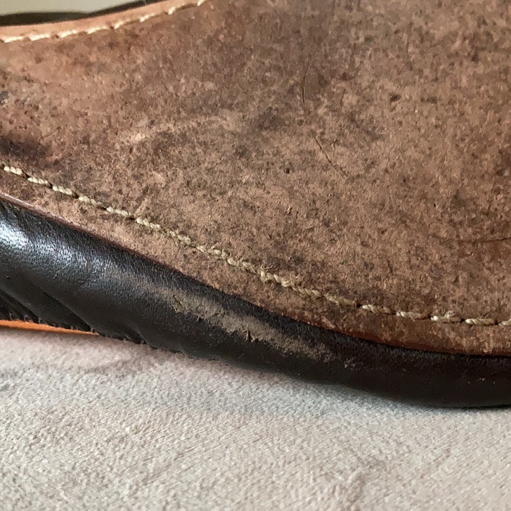 Tory Burch brown and orange ballet flats. Size 9 - Picture 7 of 7